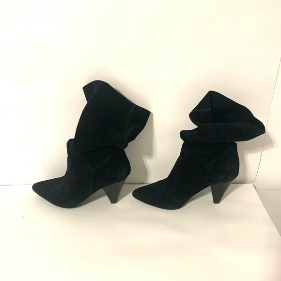 Steve Madden Rein Black Suede Boot - 9M - Picture 1 of 10